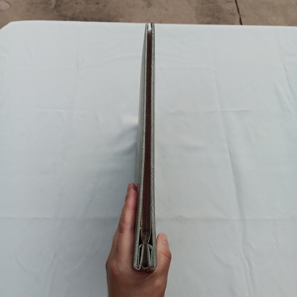 VTG Photograph Scrapbook Album Gray Gold 18 pages Pioneer memento memory NEW - Picture 5 of 10